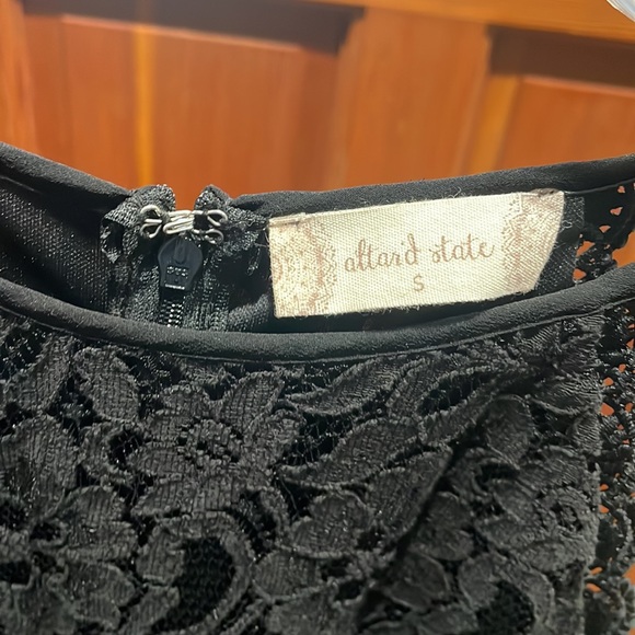 Halter black lace dress Altered State small - Picture 3 of 5